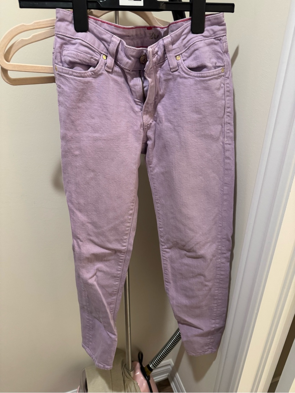 kate spade Lavender Cropped Slim Jeans